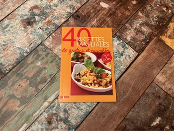 Livre recettes familiales Gratins et crumbles