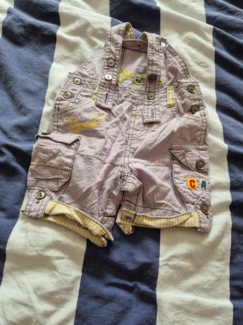 Salopette short
