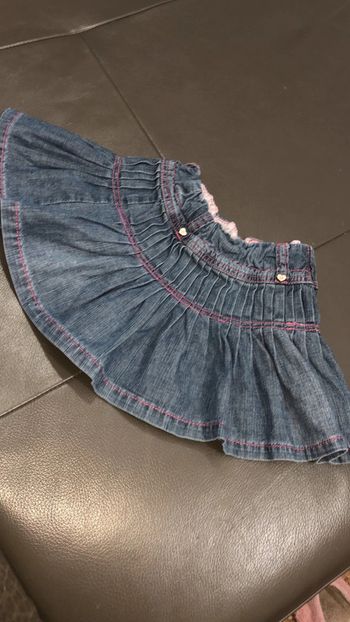 Jupe en jeans qui tourne 2 ans