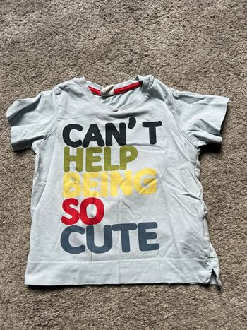 T-shirt bleu clair h&m