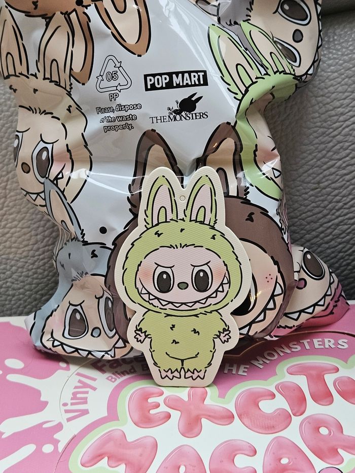 Labubu Green Grape Exciting Macaron Pop Mart - photo numéro 4