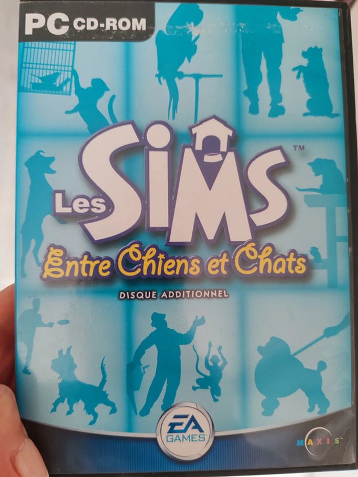 Disque additionnel Les sims 1 entre chiens et chats