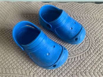 Sabots garçon bleus
