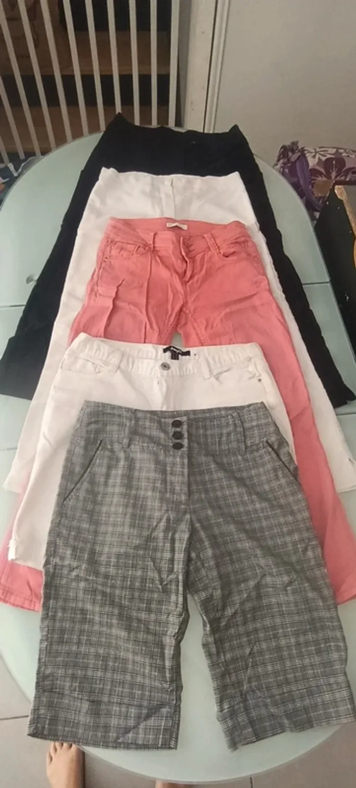 Lot de 5 pantacourts 36/38
