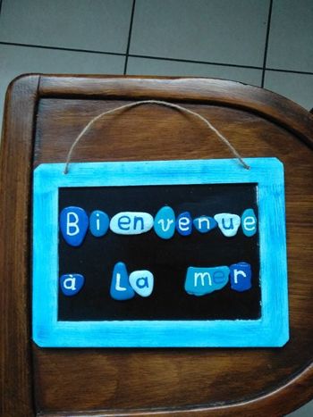 Ardoise de bienvenue