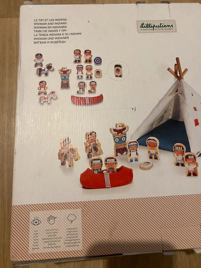 Le tipi et les indiens Lilliputiens - photo numéro 2