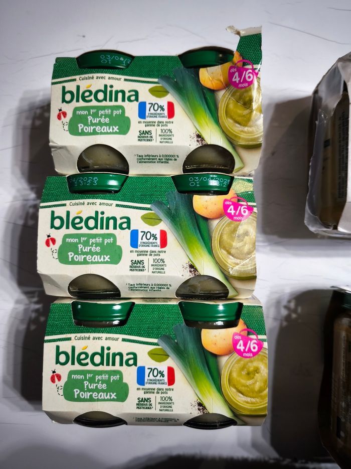 Lot petits pots bébé - photo numéro 2