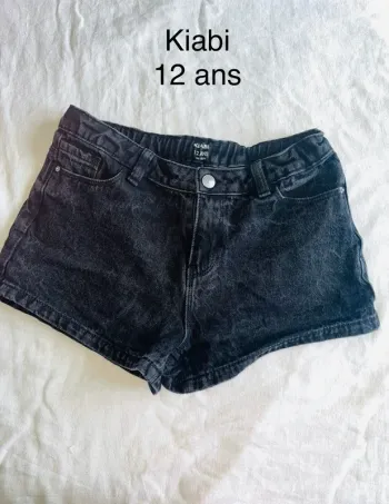 Short jean Kiabi 12 ans