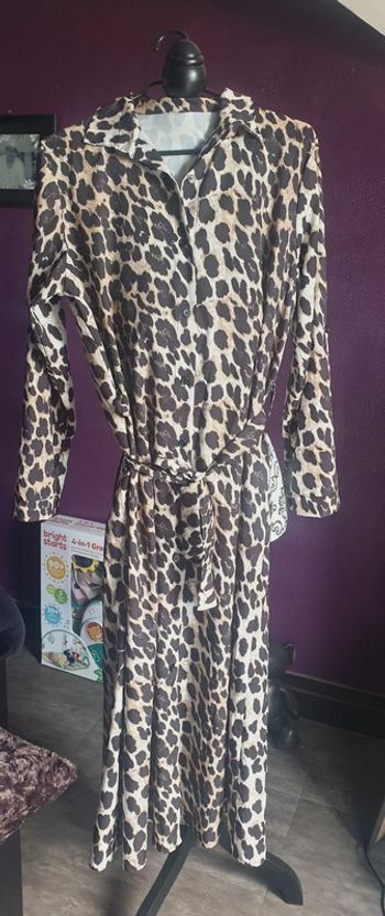 Robe légère style Léopard