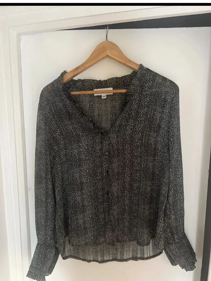 Sublime blouse / chemise chic parisienne - neuve - taille S/M
