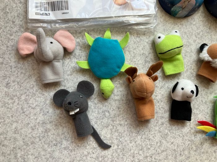Lot de 10 mini marionnettes + 5 petits jouets (1€) - photo numéro 5