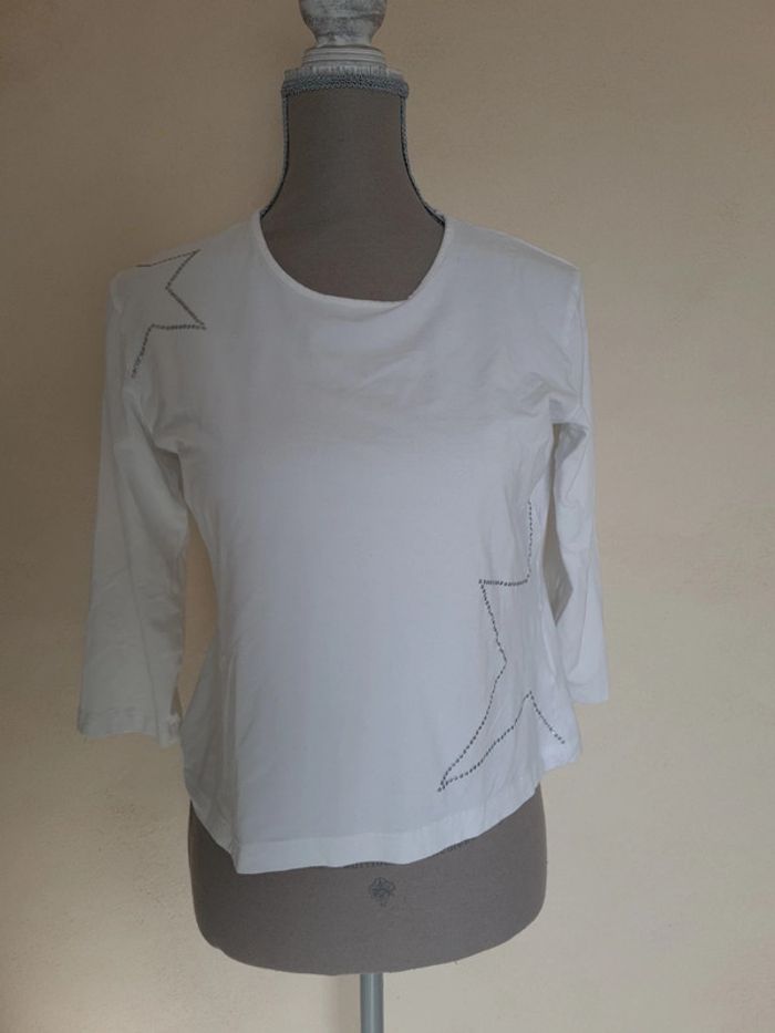 T-shirt manches 3/4