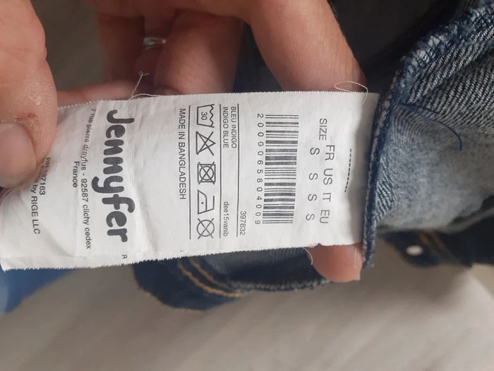 Veste en jeans brut 34 36 - photo numéro 5