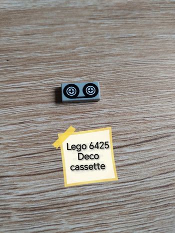 Lego 6425 déco cassette