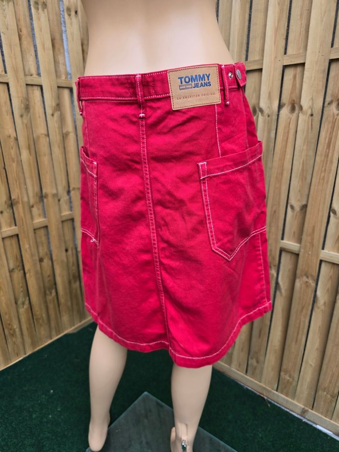 Jupe en jeans cargo 🍒tommy jeans y2k🍒taille 38/40