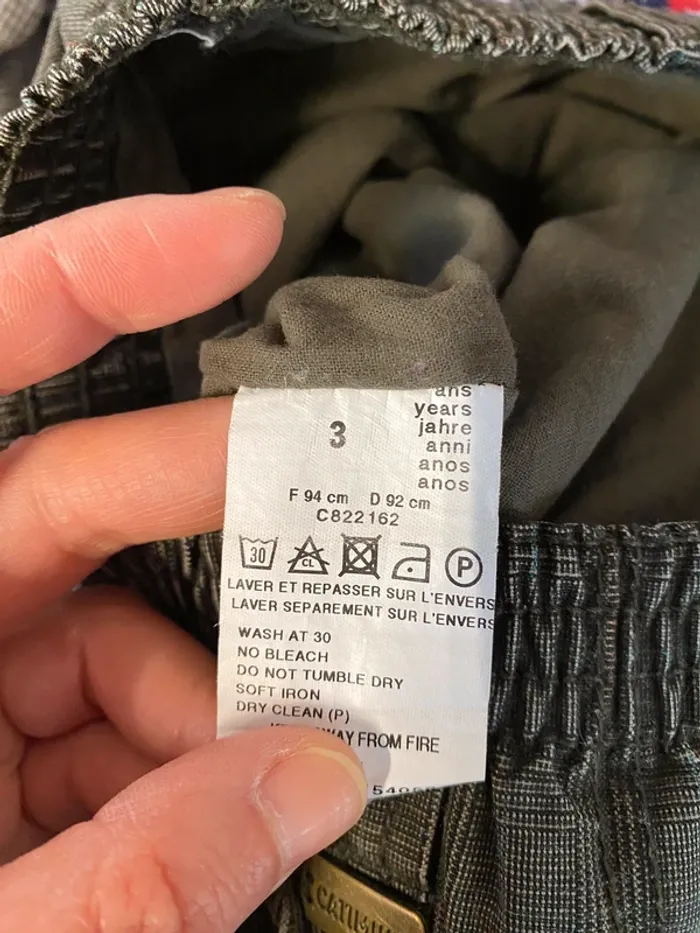 Pantalon avec doublure catimini 3-4 ans - photo numéro 8