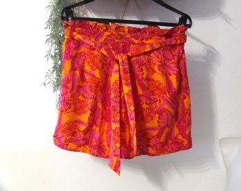 Short avec ceinture taille 38 - Mim - 100% polyester