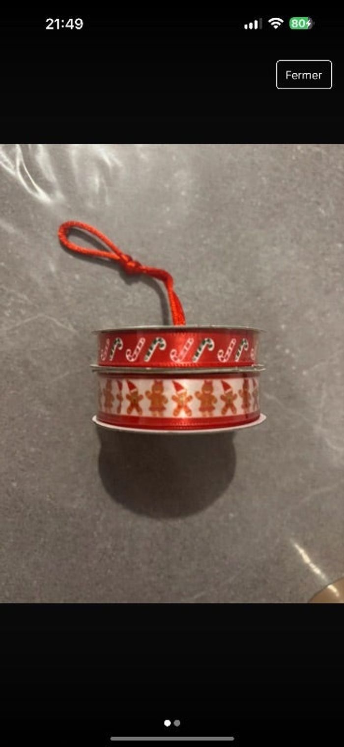 Ruban de Noël