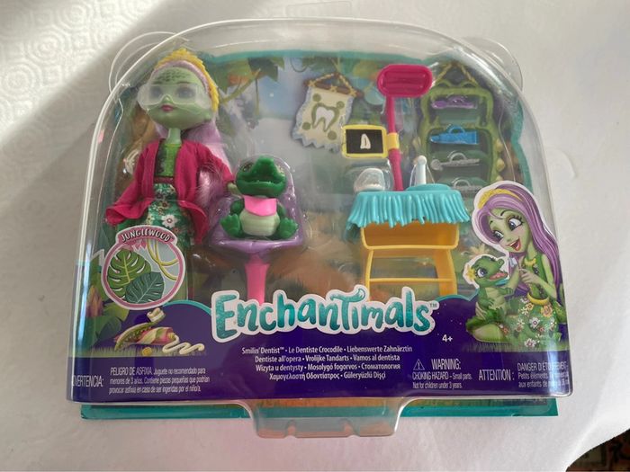 Enchantimals Le Dentiste Crocodile Neuf