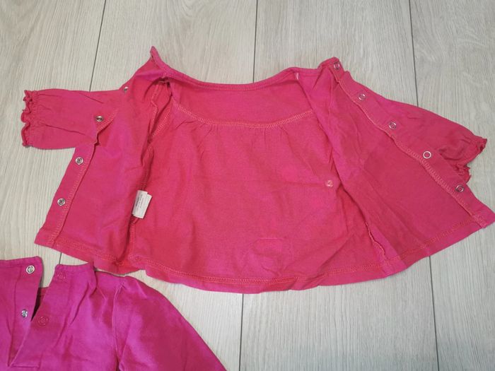 Lot de 2 t shirts ML 9 mois - photo numéro 3