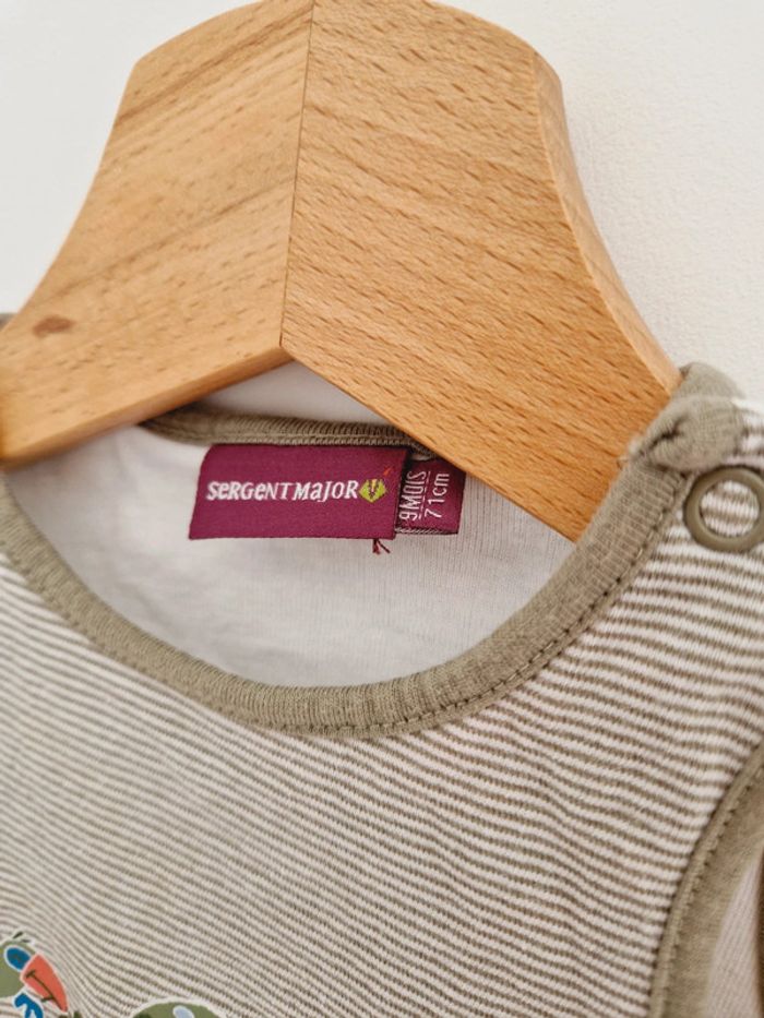 Ensemble short body t-shirt Sergent Major 👶 - photo numéro 6