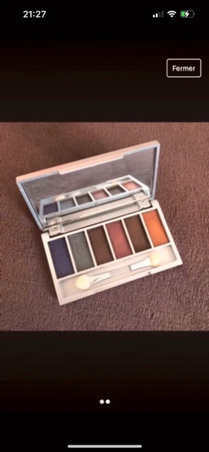 Palette de fards à paupières