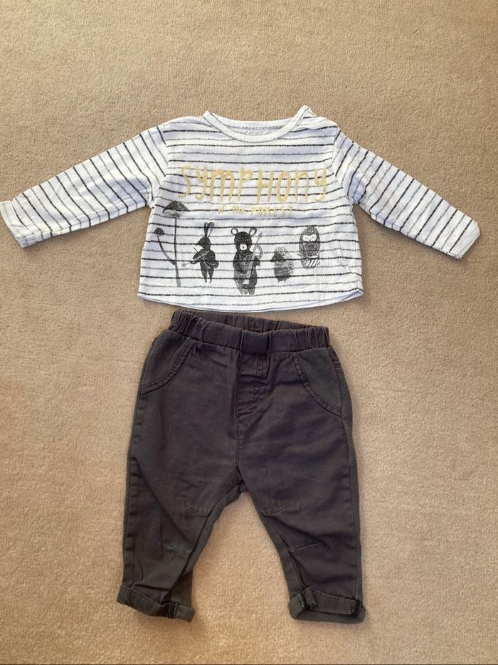 Ensemble garçon 3 mois