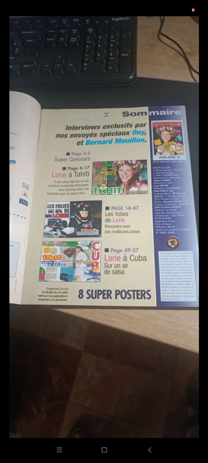 Magazine Lorie - photo numéro 3