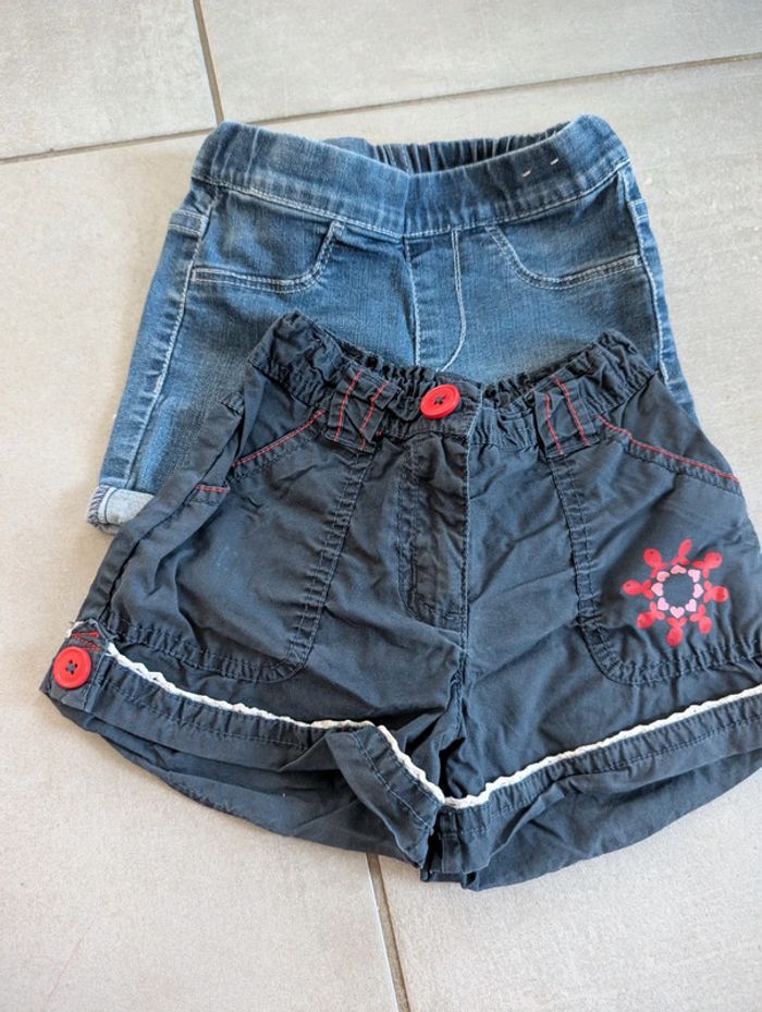 Lot de 2 shorts