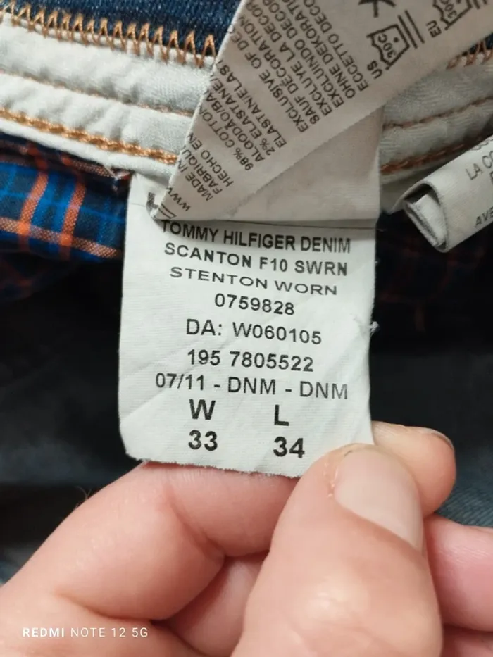 Jean Hilfiger denim taille W33 L34 - photo numéro 11