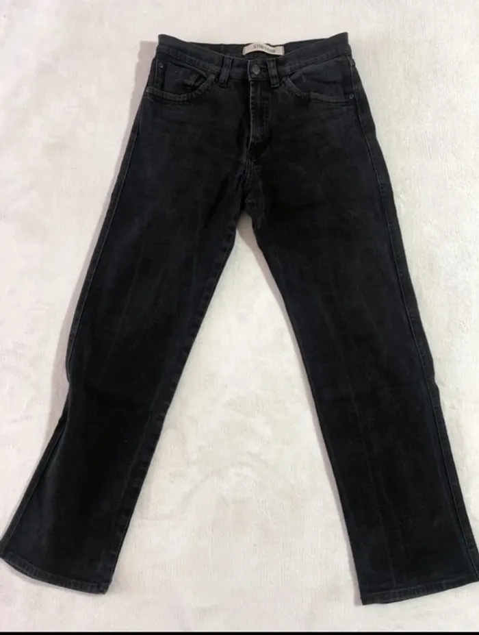 Jean homme noir 32/30 pantalon