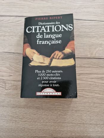Dictionnaire de citations