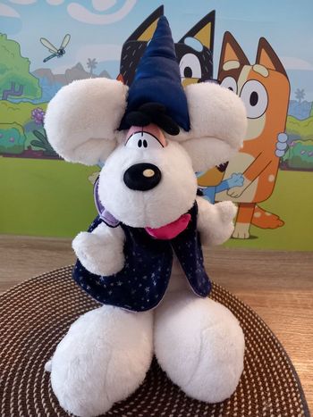 Peluche diddl magicien 33cm 