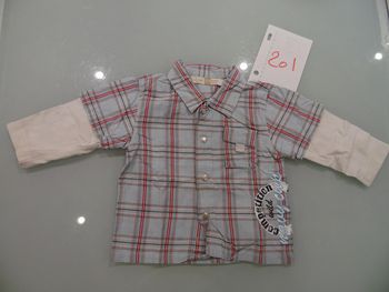 chemise 6 mois manche longue tape a l'oeil