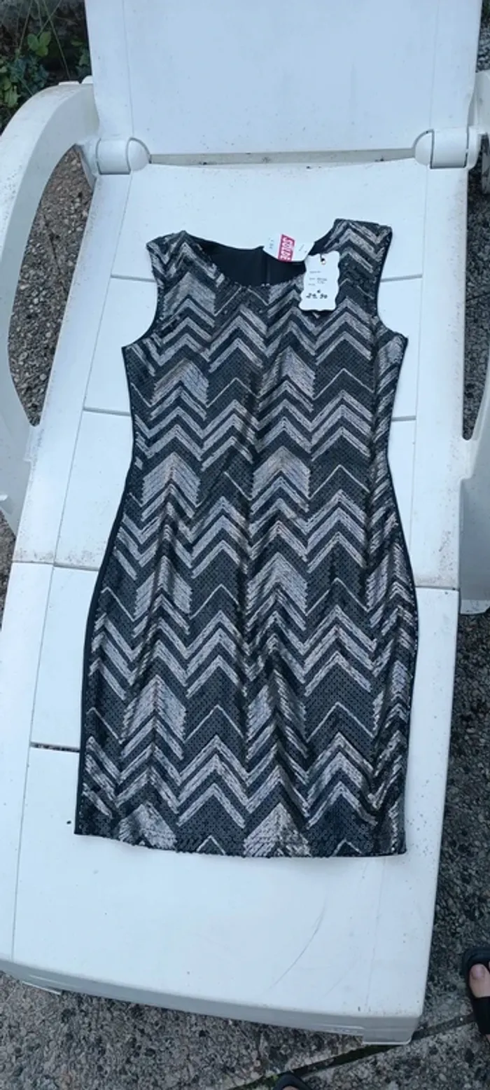 Robe de soirée sequins