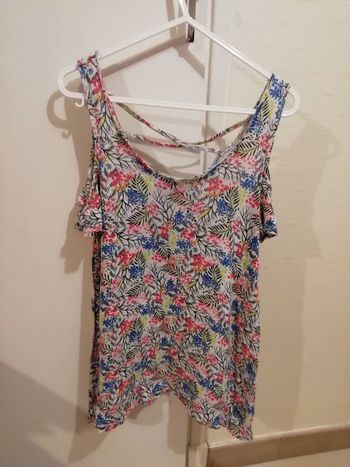 Débardeur à fleurs