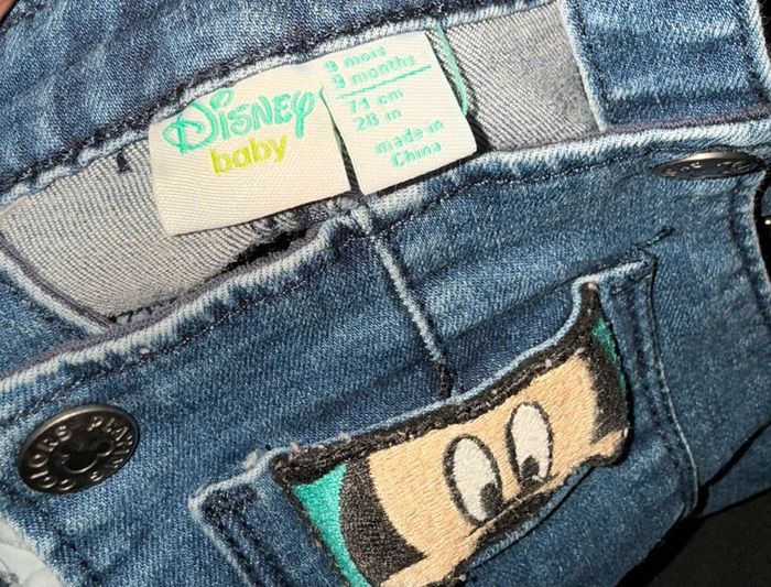 Salopette Mickey en jeans - photo numéro 2