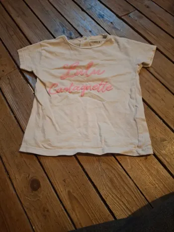 Tshirt lulu castagnette 24 mois