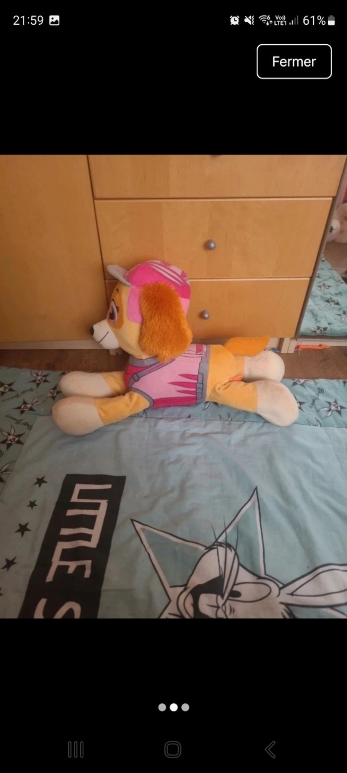 Peluche pat patrouille Stella - photo numéro 2