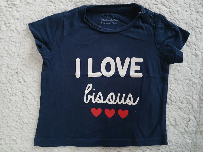 Tee-shirt fille taille 12 mois