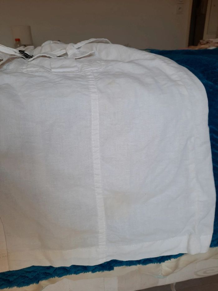 Robe blanche toumaï taille 38 attention tachée - photo numéro 5
