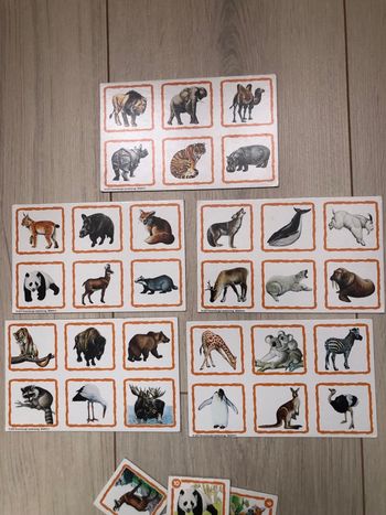 Loto Les animaux sauvages