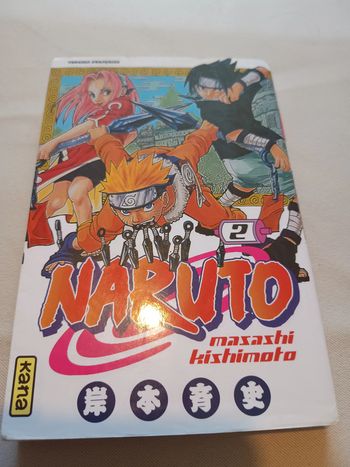 Manga naruto tome 2