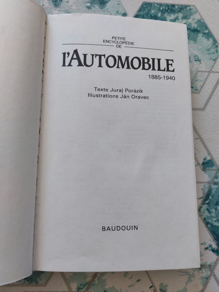 Petite Encyclopédie de l'Automobile 1885-1940 - photo numéro 3
