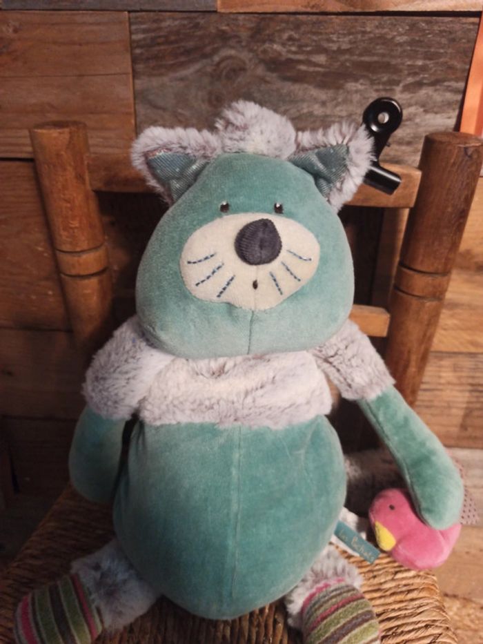 Peluche chat les Pachats moulin roty tbe - photo numéro 5