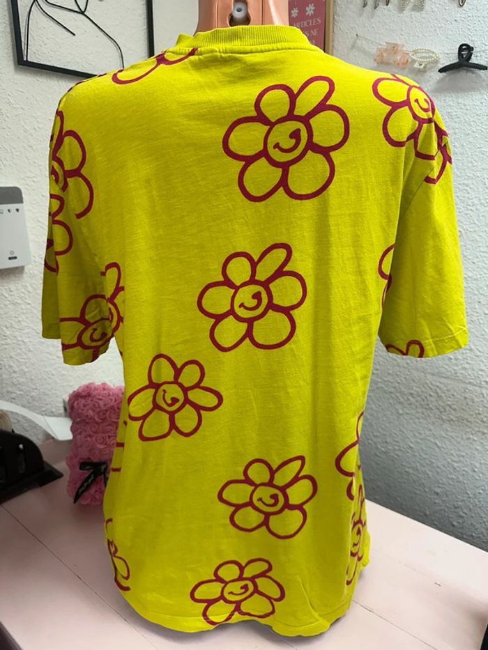T-shirt oversize à fleurs - photo numéro 2