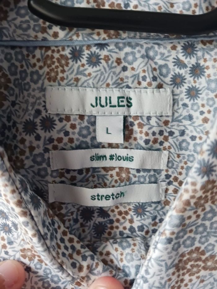 Chemise stretch Jules taille L40 - photo numéro 3