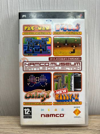 Jeux Sony PlayStation PSP pal complet namco museum battle collection