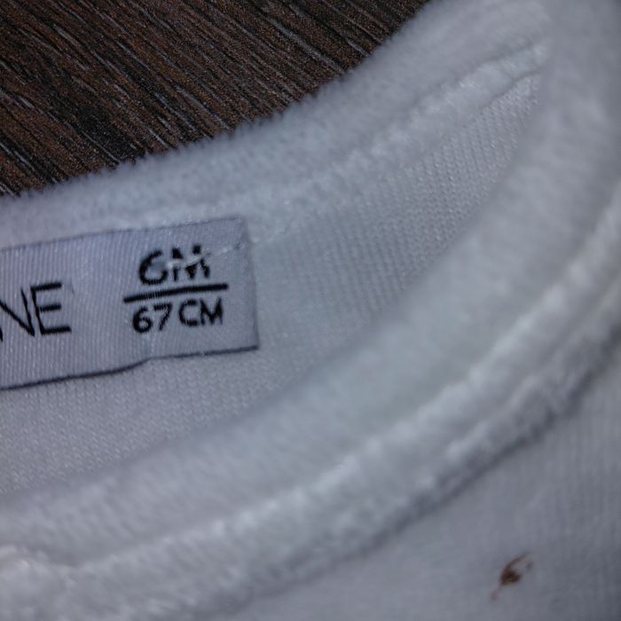 Chocolatine- pyjama coton velours 6 mois - photo numéro 3