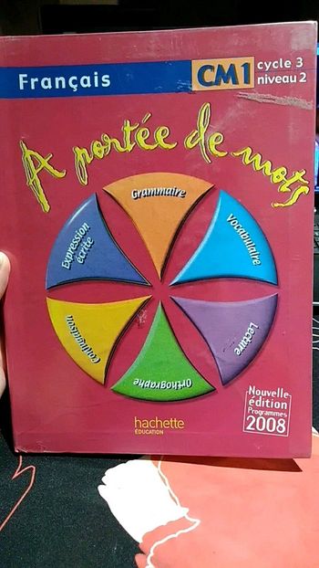Manuel de français A portée de mots cm1